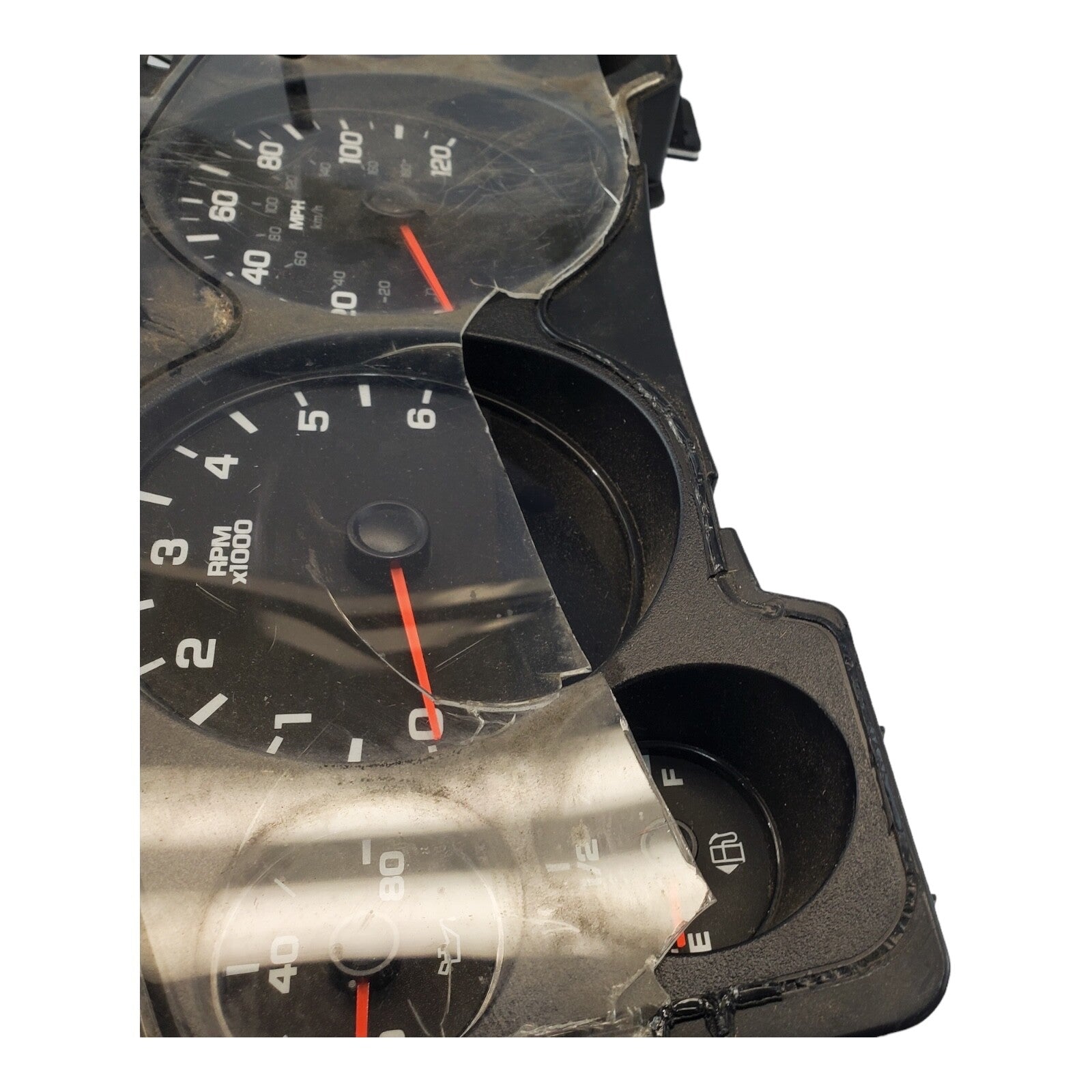 07-13 CHEVY SILVERADO Speedometer Cluster 89K MILES 28255338 OEM