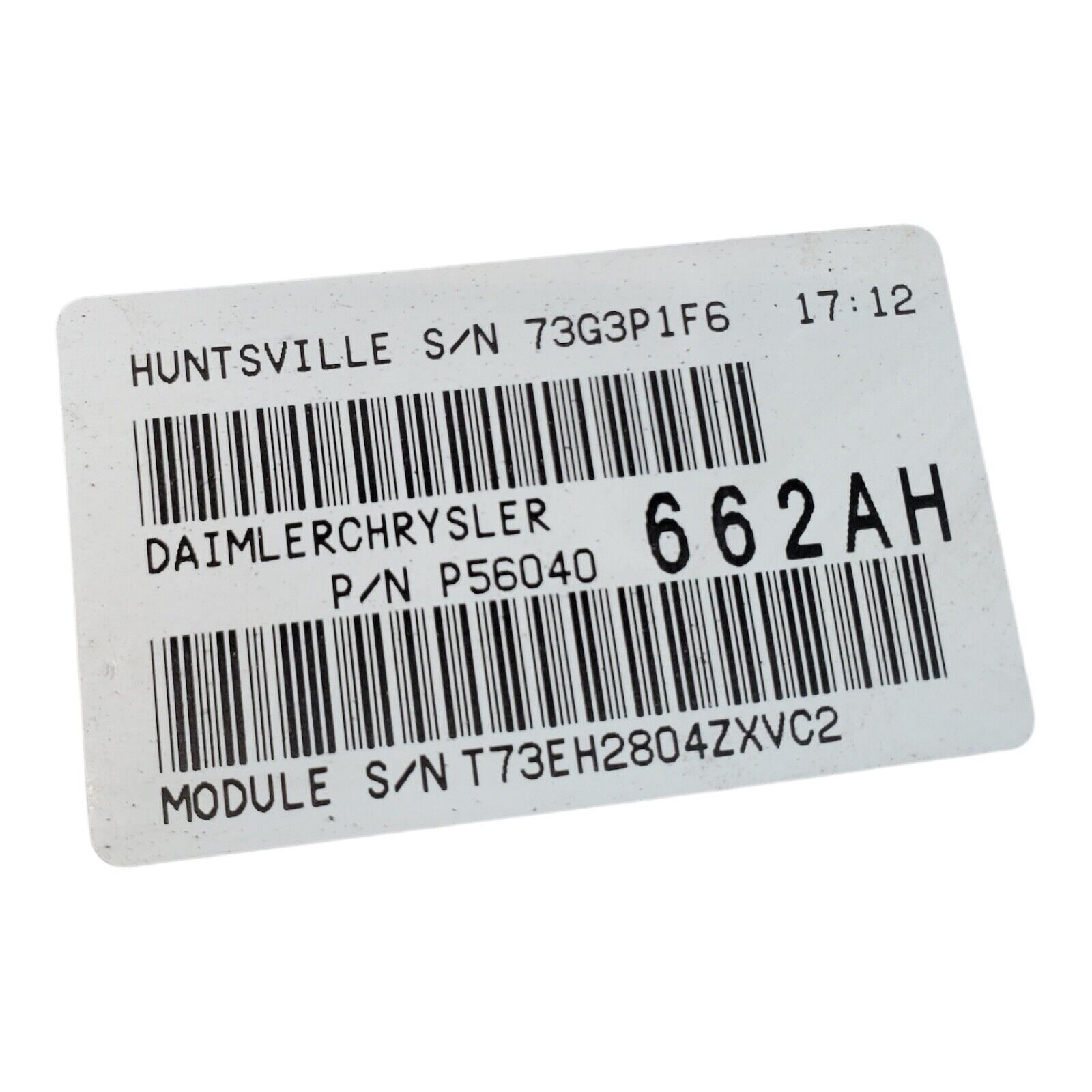 2005 Jeep Grand Cherokee multi-function relay module BCM P56050144
