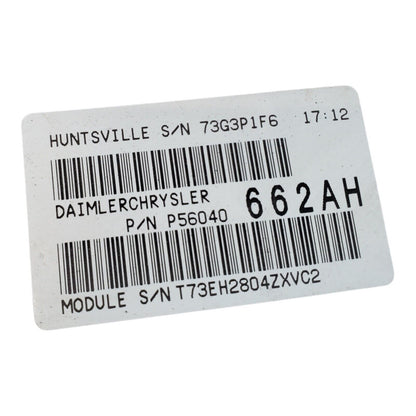 2005 Jeep Grand Cherokee multi-function relay module BCM P56050144
