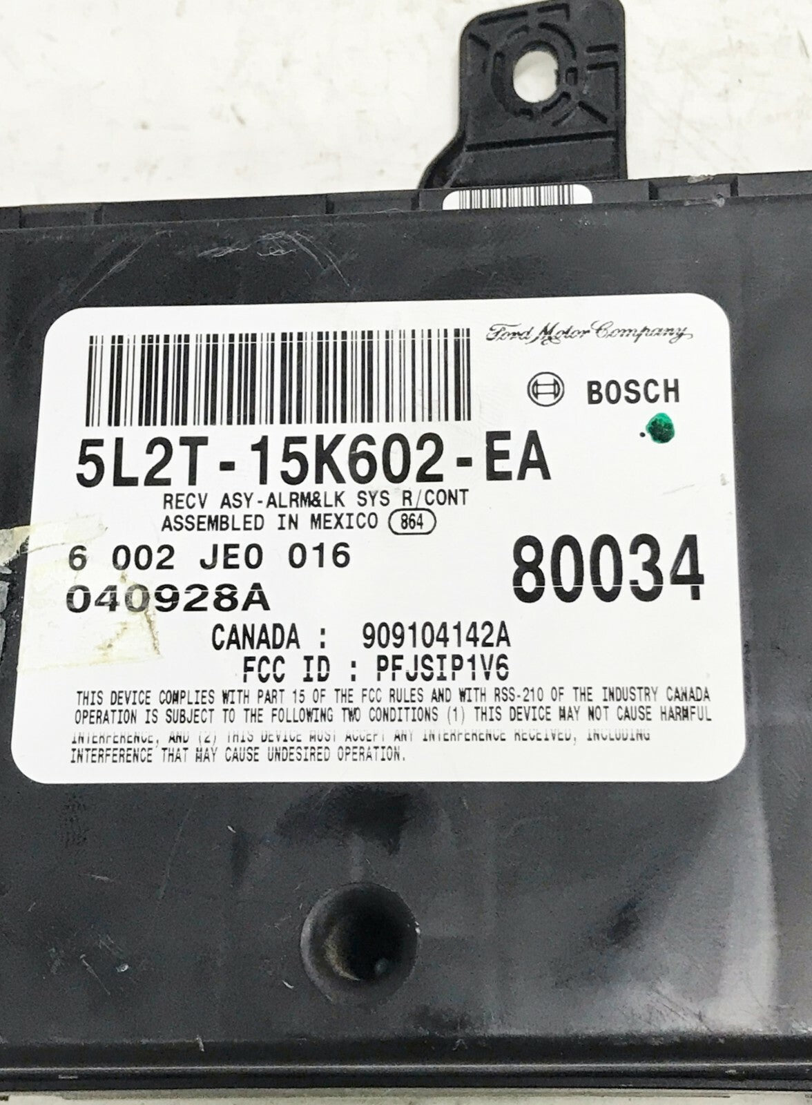 ✅ 05 FORD EXPLORER Anti Theft Keyless Entry Module 5L2T-15K602-EA OEM 