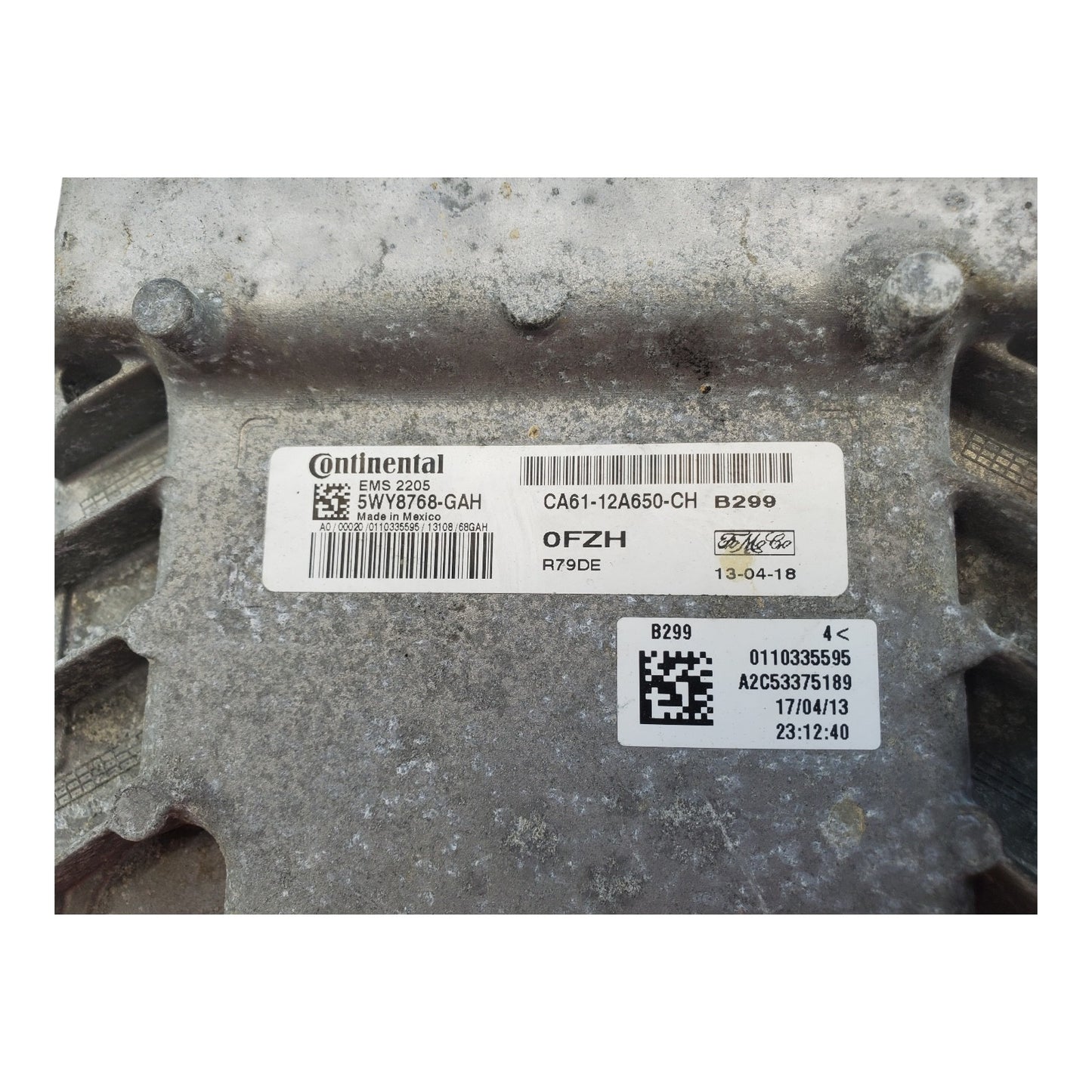 Engine ECM Control Module Fits 12-13 FIESTA CA6112A650CH CA61-12A650-CH