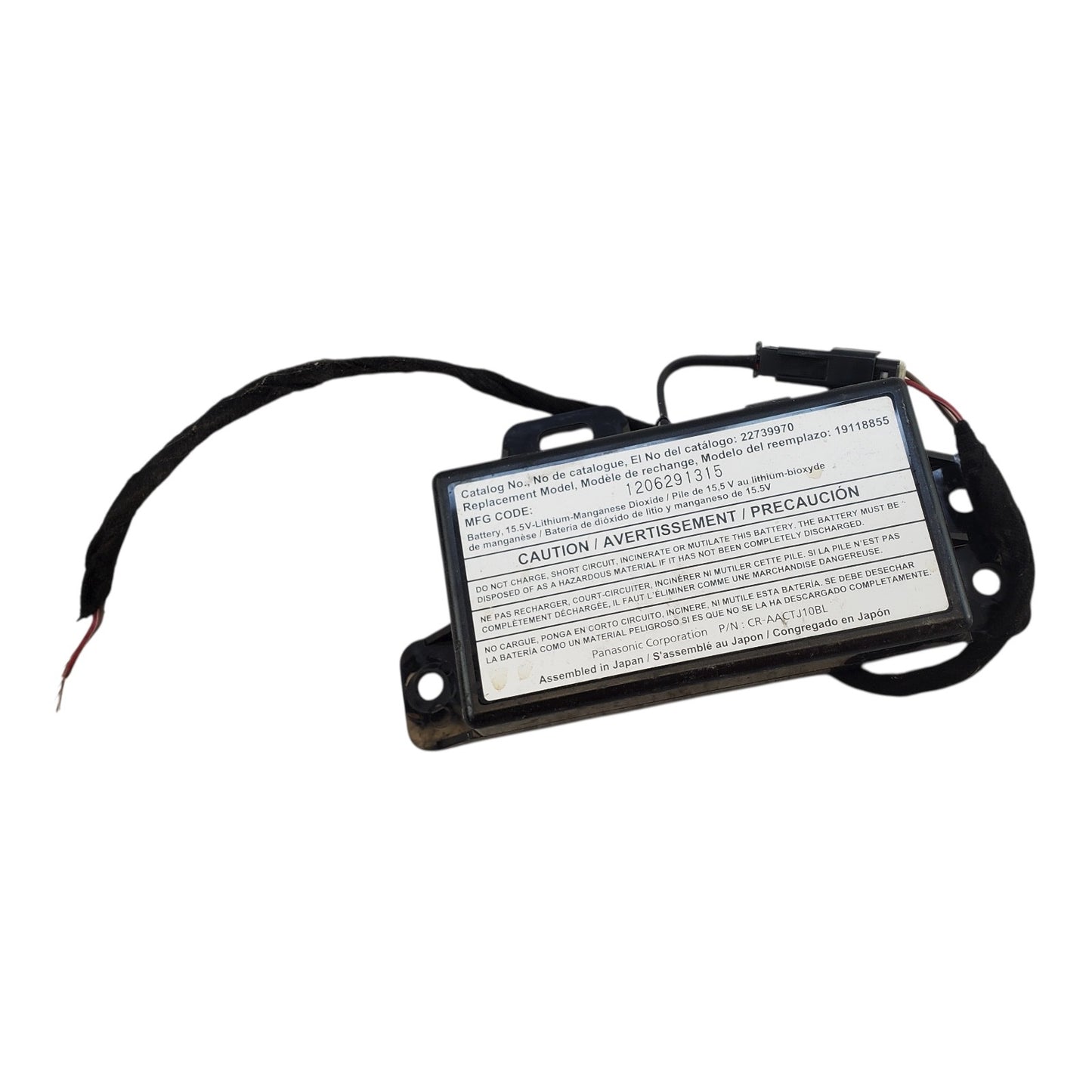 06-21 GM - Communication Interface Module Battery OEM 22739970