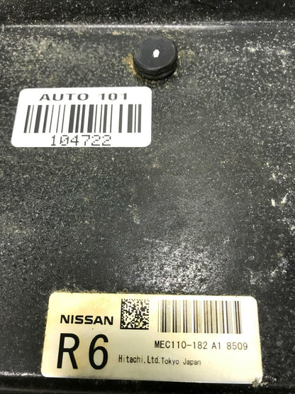 ✅ 2008 Nissan Altima 2.5L A/T ECM ECU Engine Computer Module | MEC110-182 A1