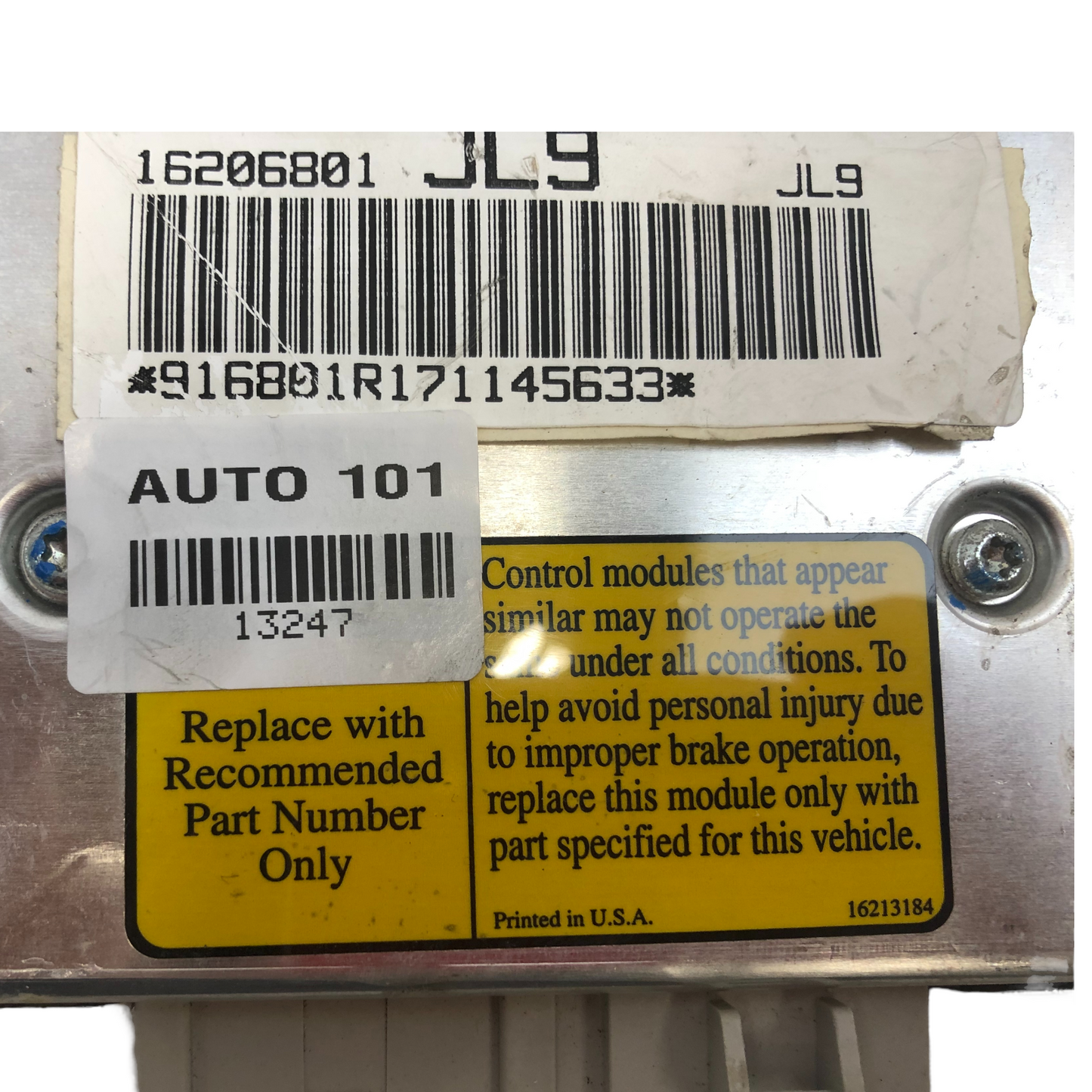 ✅ 97-98 Buick Century ABS Braking system Control Module 16206801