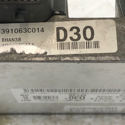 09-11 Hyundai Genesis 3.8L Engine Control Module ECM Computer 39106-3C014