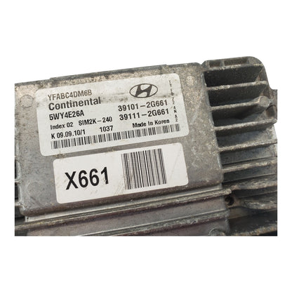 11-14 HYUNDAI SONATA Engine Computer Control Module OEM ECM 391012G661