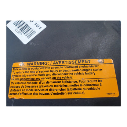 10-13 Kia Forte 2.0L Fuse Box #91205-1M120
