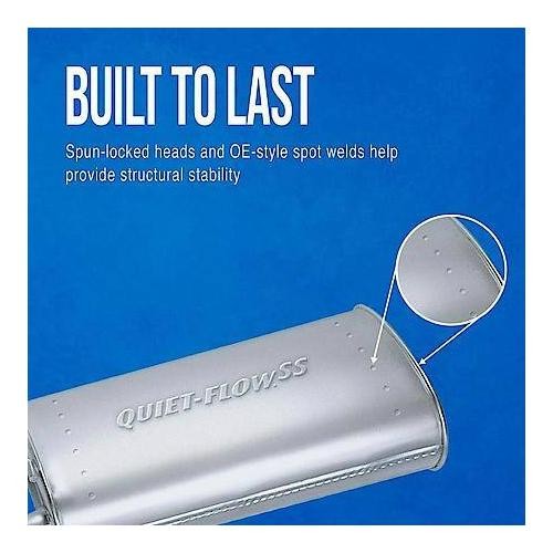 Exhaust Muffler-Quiet-Flow SS Walker 22799