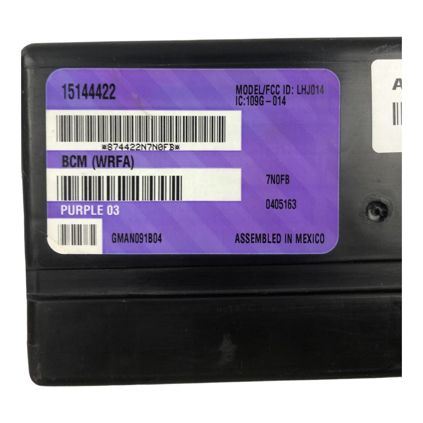 ✅ 05-06 Chevy equinox Body Control Module BCM Computer 15144422