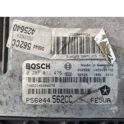 2005 Jeep Liberty CRD Diesel 2.8L ECM ECU PCM Computer P56044562CC