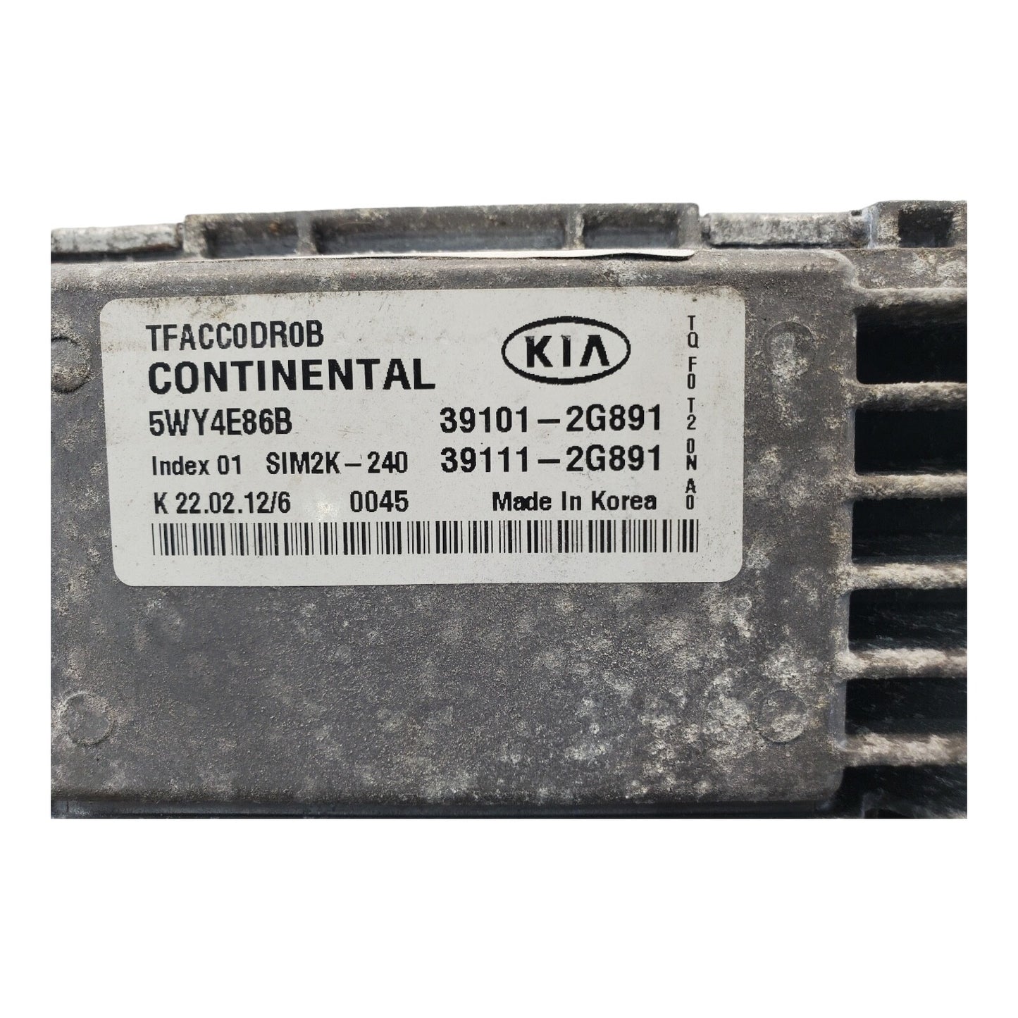 ️ 11-13 Optima Engine Control Module ECM Computer 39101-2G891