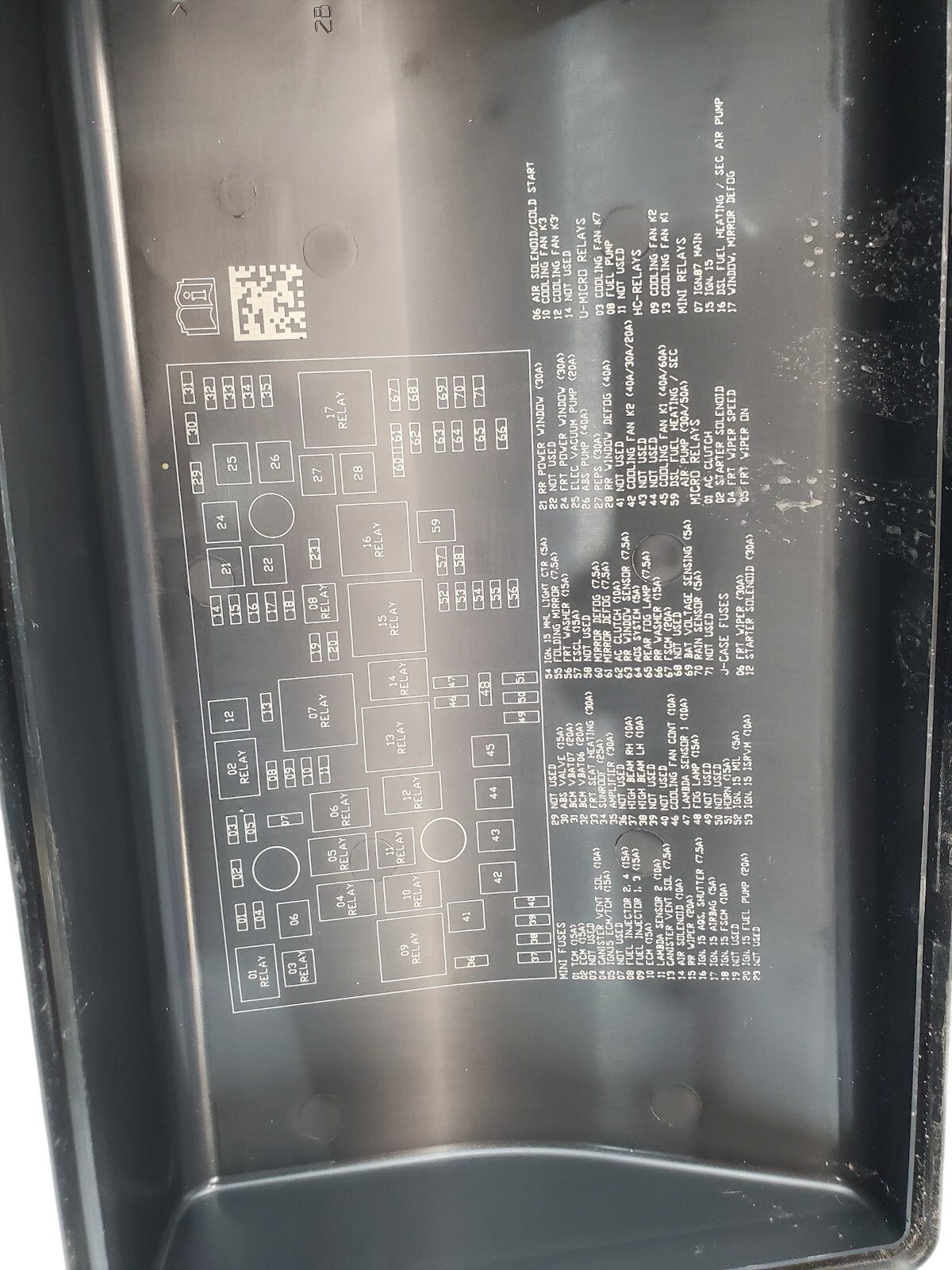 11-14 Chevrolet Cruze Fuse Box AUTOMATIC OEM 95216200