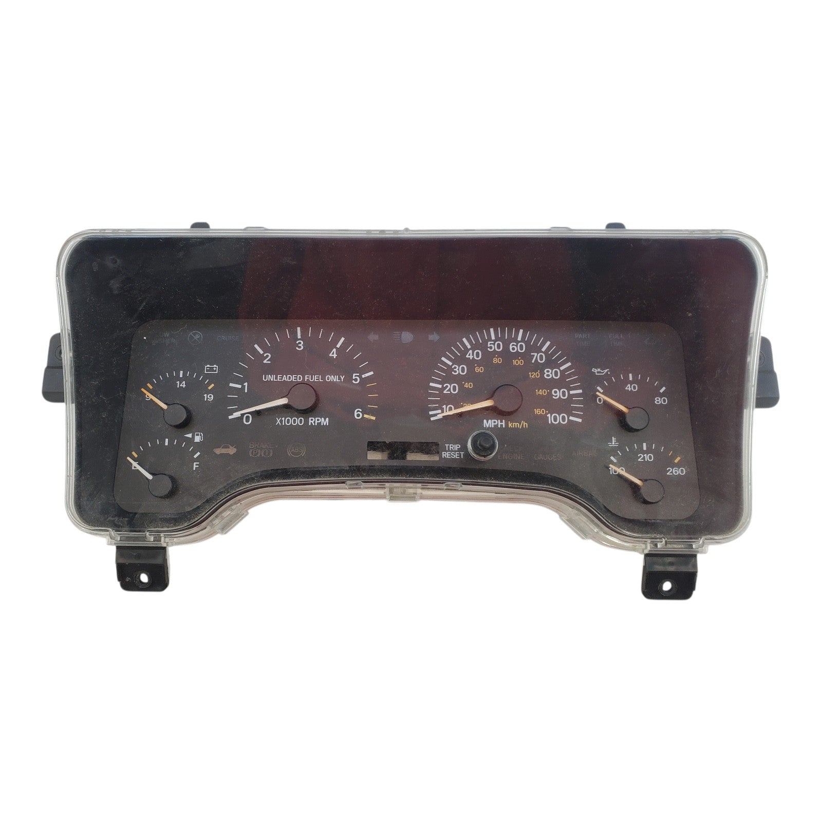 Instrument Cluster Speedometer Jeep Cherokee P56009730  V58994 181k