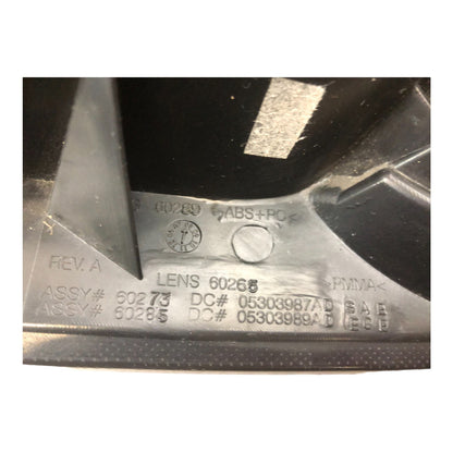 ✅ 07-08 Chrysler Sebring Driver Left Side Tail Light Assembly 05303987AD