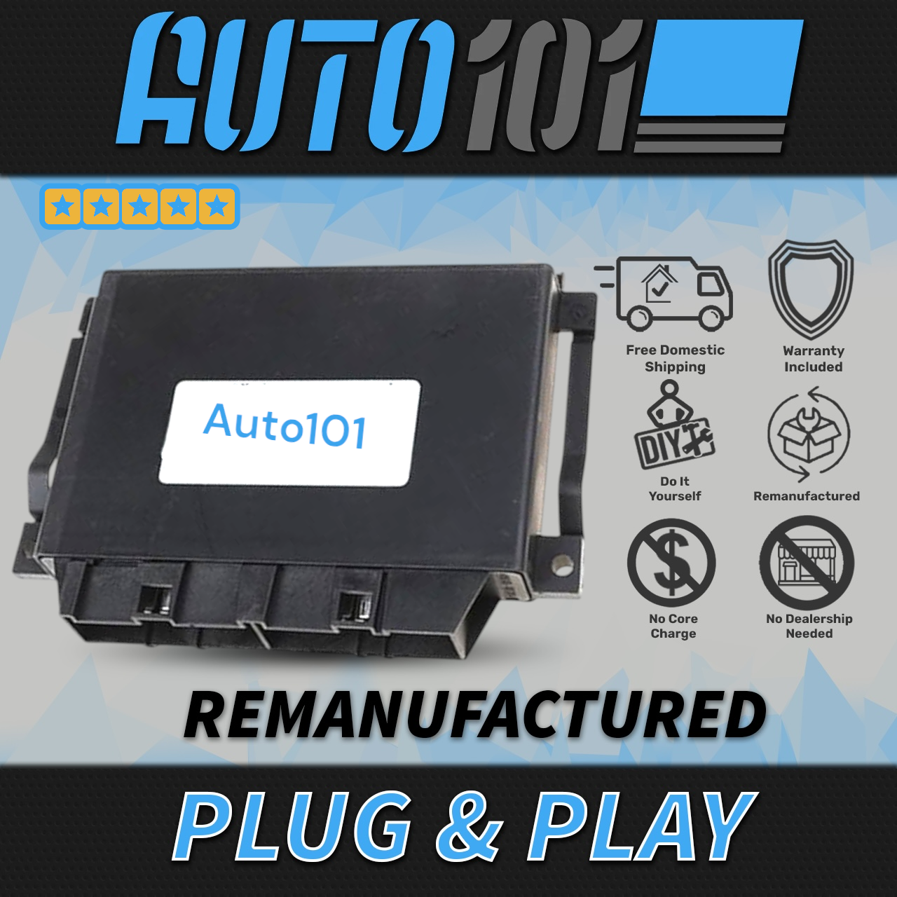 Rebuilt 2006 Chrysler Dodge Jeep TCM Transmission Control Module – 04692392 OEM