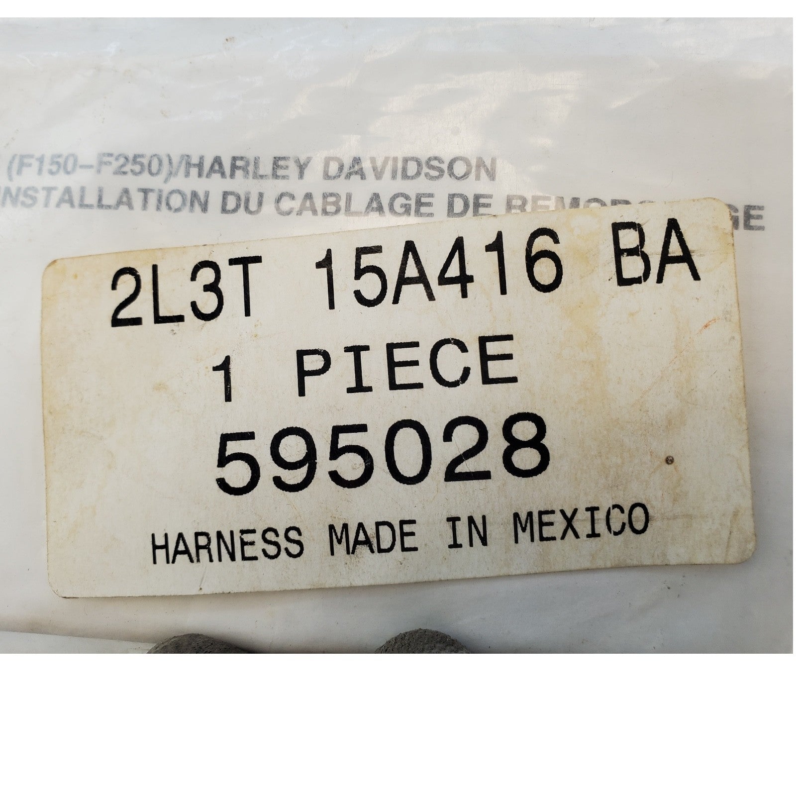 2003 F150-F250 Electronic Brake Controller Trailer Tow Harness 2L3T-15A416-BA