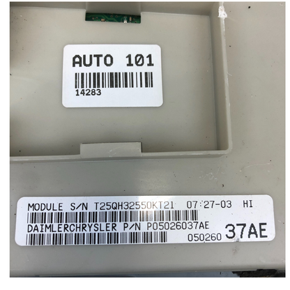 ✅ 07 Jeep Liberty 3.7L  Body Control Module BCM 05026037AE