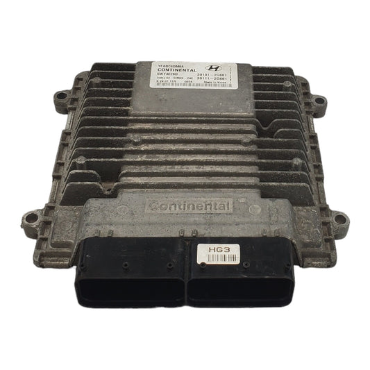 11-14 Hyundai Sonata 39111-2G661 Computer Brain Engine Control ECU ECM ModuleOpe