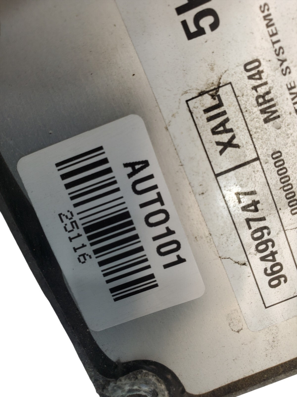 04-06 Chevrolet Aveo AT Engine Control Unit ECU 96499747