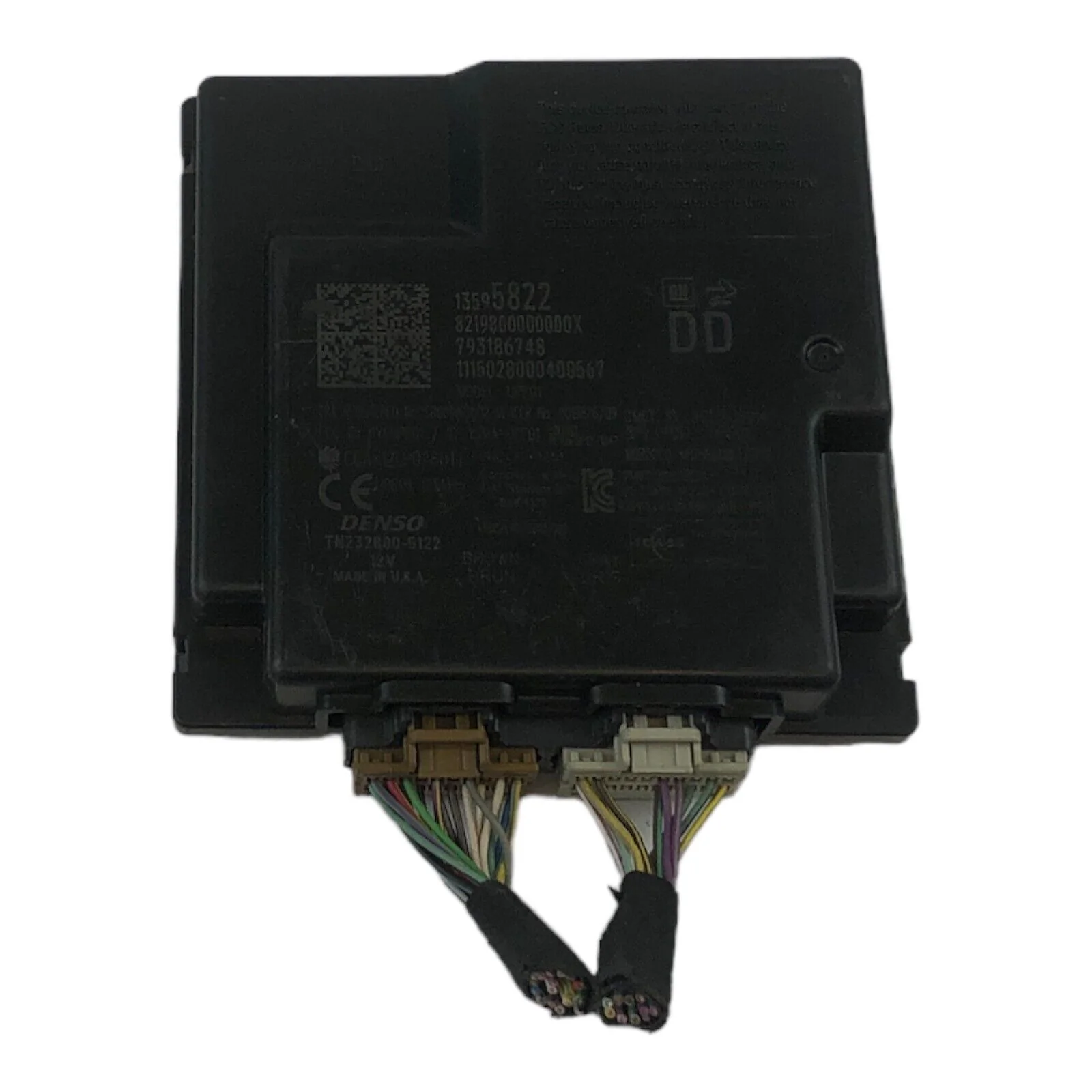 2013-2016 GM KEYLESS RECEIVER MODULE 13595822 OEM 0228-13-3663