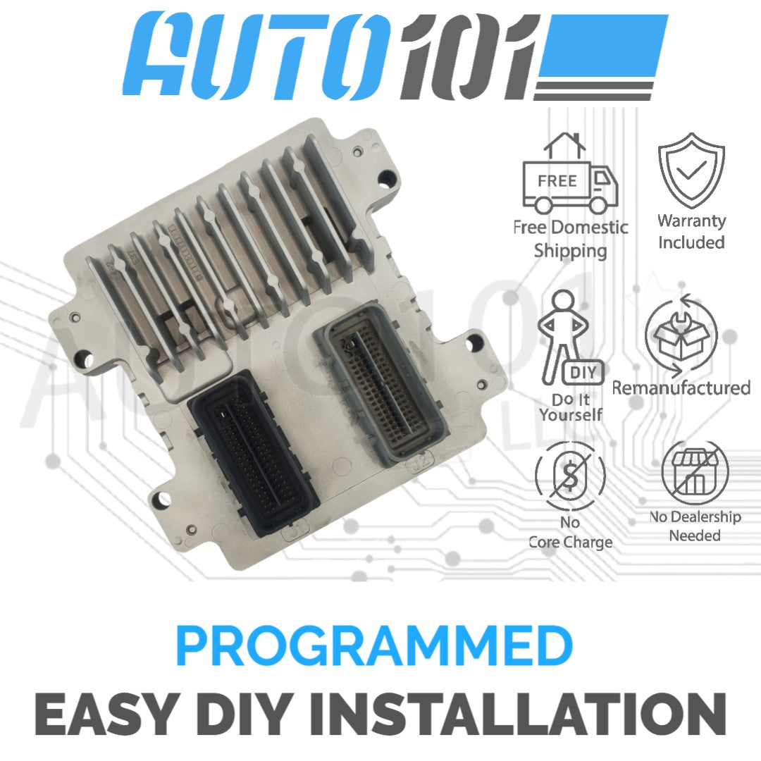 VIN Programmed 2007-2009 GMC Sierra Engine Computer ECM 12612397 GM