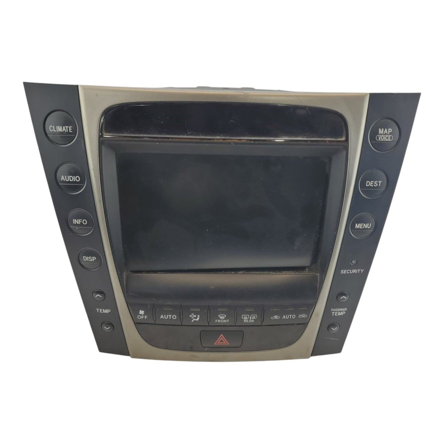 2006-2007 LEXUS GS430 NAVIGATION RADIO RECEIVER DISPLAY SCREEN OEM 86111-30390