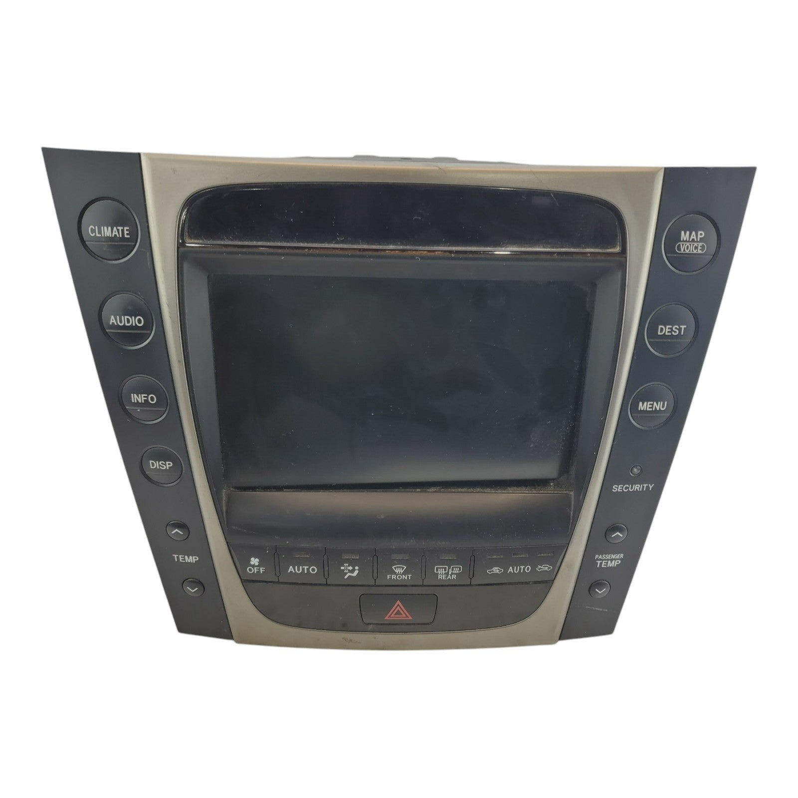 2006-2007 LEXUS GS430 NAVIGATION RADIO RECEIVER DISPLAY SCREEN OEM 86111-30390