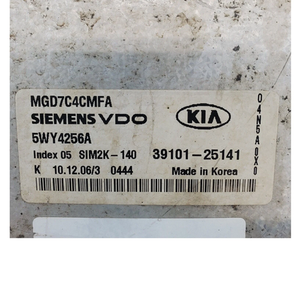 06 07 08 KIA OPTIMA 2.4L ECM Engine Control Module 39101-25141 OEM