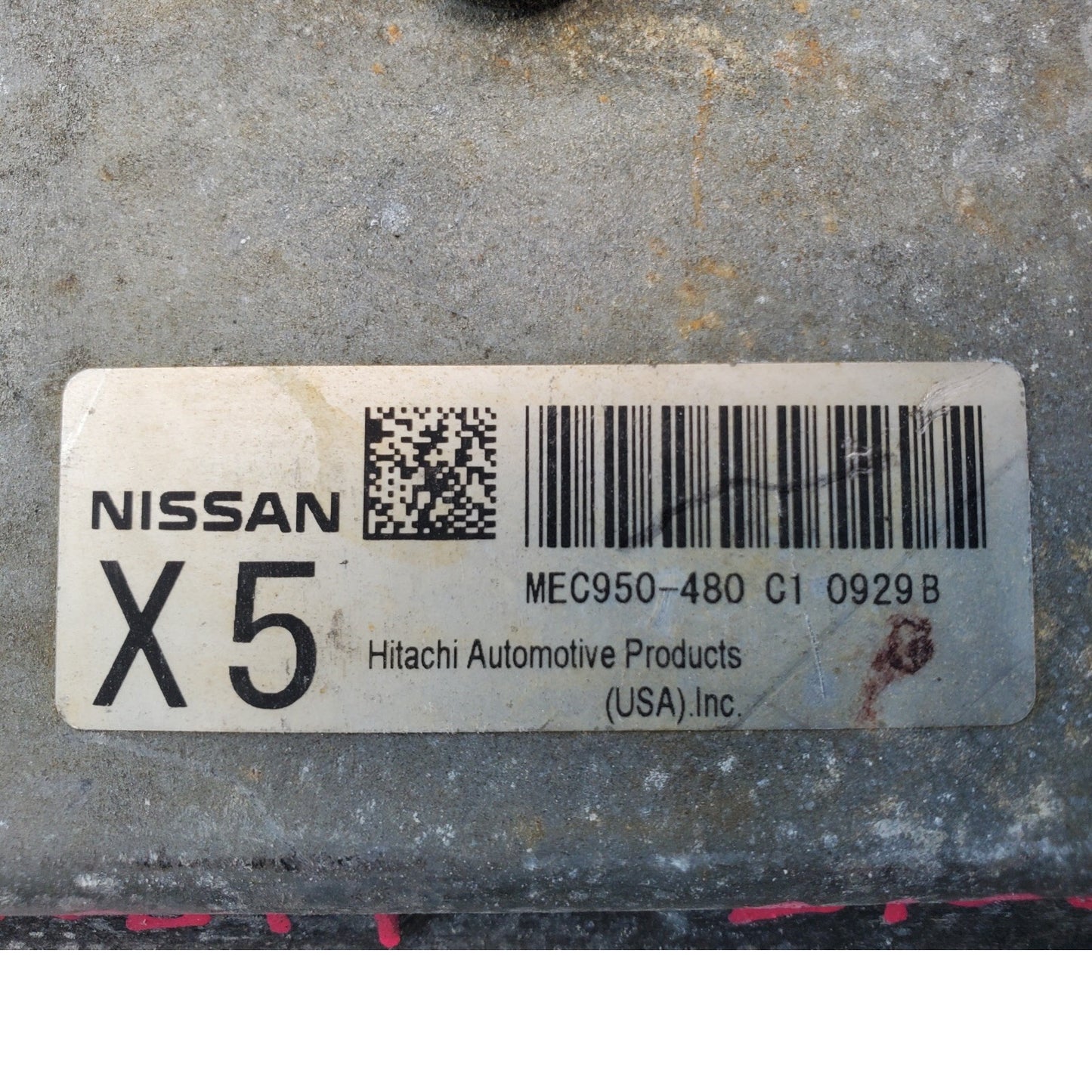 Engine ECM Control Module Fits 11-12 NISSAN SENTRA MEC950-480 C2 MEC950480C2