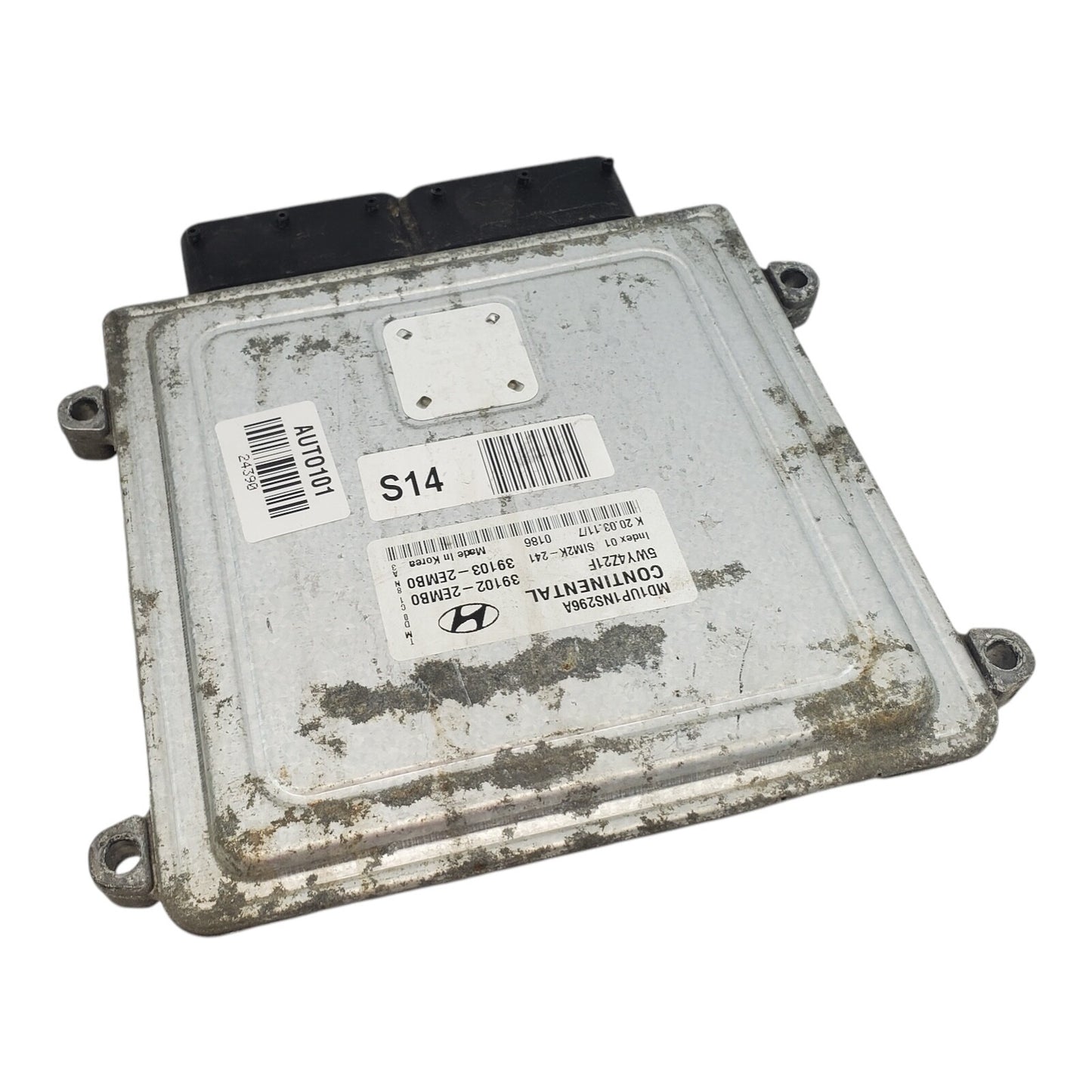 11 12 13 Hyundai Elantra #276 Engine Computer ECM ECU 39102-2EMBO