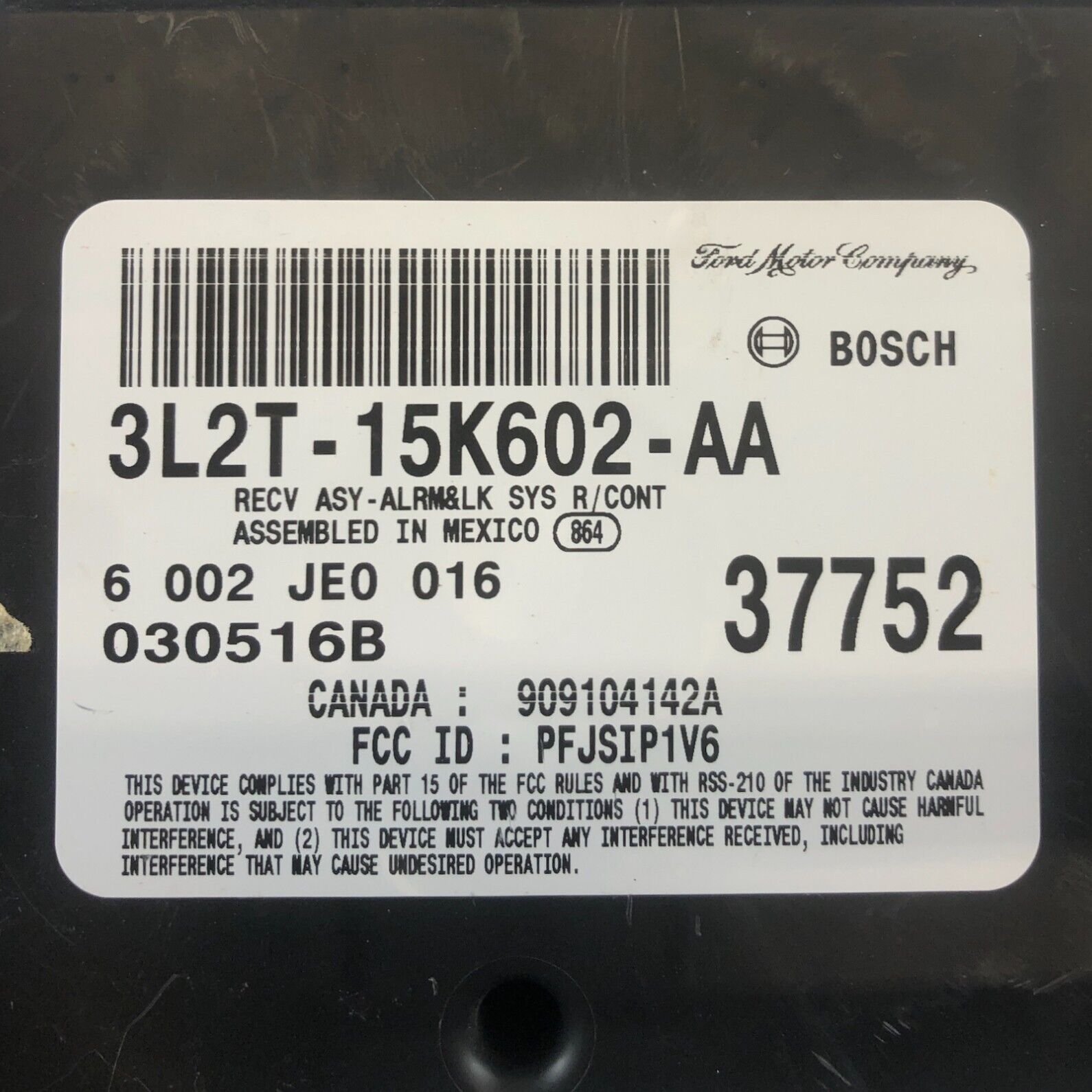 ✅ 03-04 AVIATOR EXPLORER MOUNTAINEER Anti Theft Locking Module 3L2T-15K602-AA