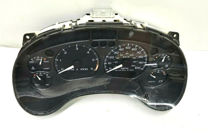 98-01 Oldsmobile Bravada M/T Speedometer Instrument gauge Cluster 16263245 176K