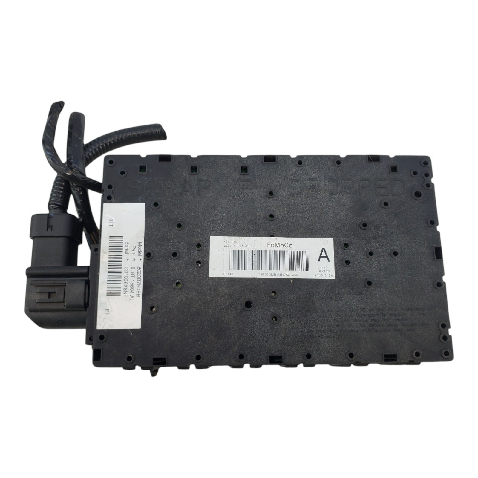 2008 Mercury Mariner Escape Multifunction Fuse Box Assembly 8L8T-15604-AL OEM