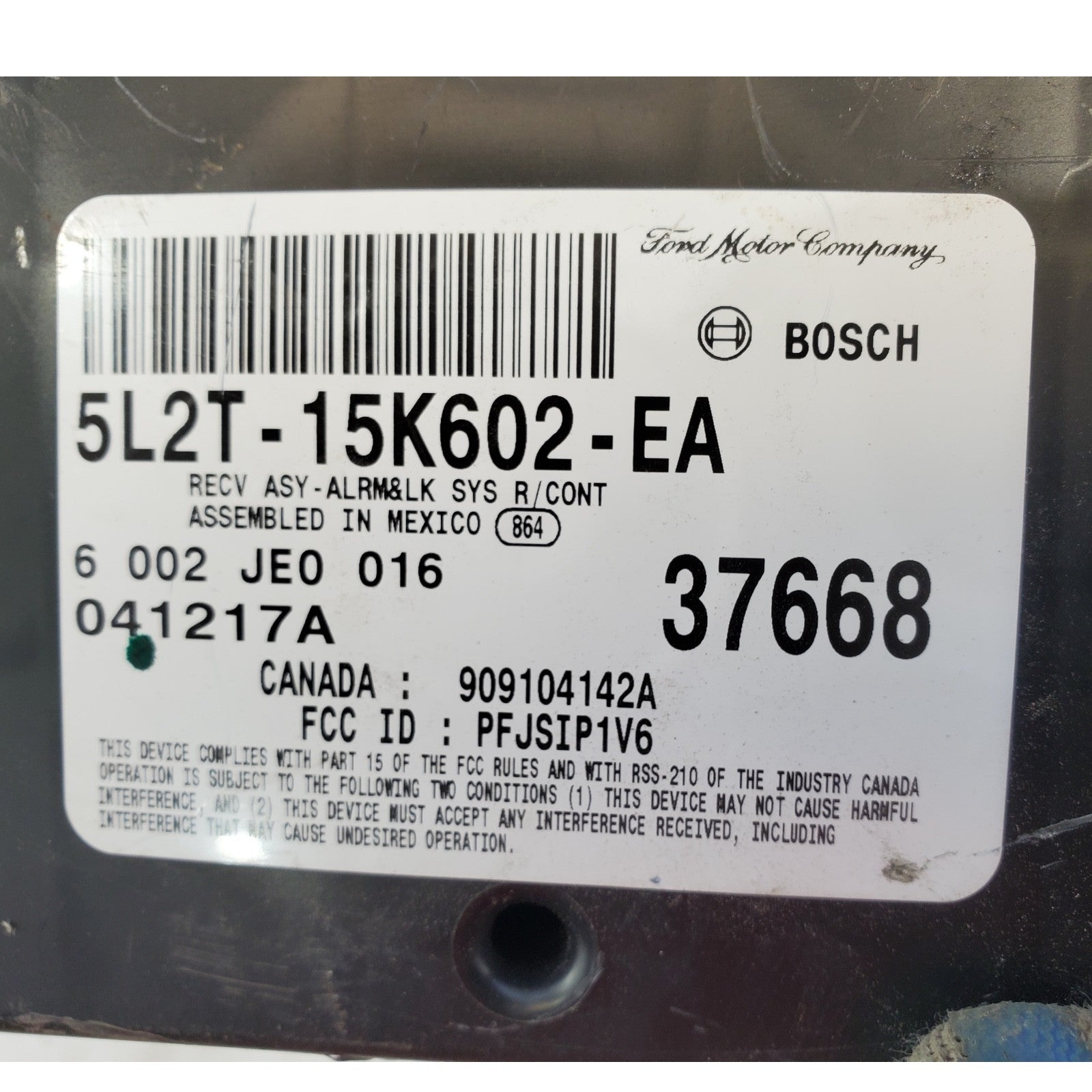 ✅ 05 FORD EXPLORER Anti Theft Keyless Entry Module 5L2T-15K602-EA OEM