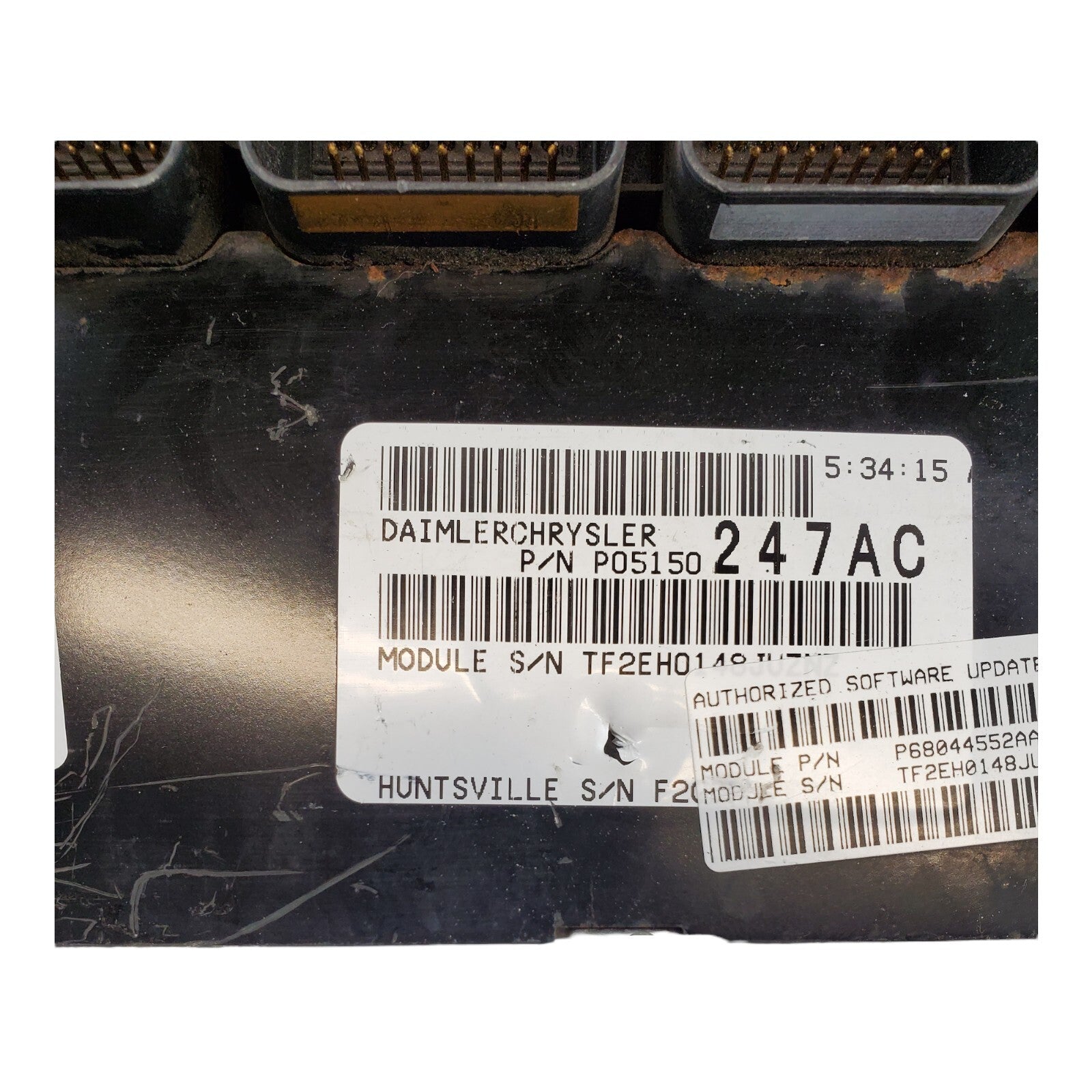 ✅ 08 Town & Country 3.3L Engine Computer ECM PCM 68044552AA