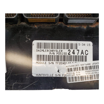 ✅ 08 Town & Country 3.3L Engine Computer ECM PCM 68044552AA
