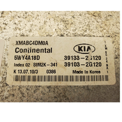 11 12 13 Sorento 39103-2G120 Computer Brain Engine Control ECU ECM EBX Module