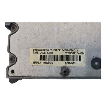 03-05 Chrysler Town&Country Fuse & Relay Box Control Module 04748456AC USED OEM