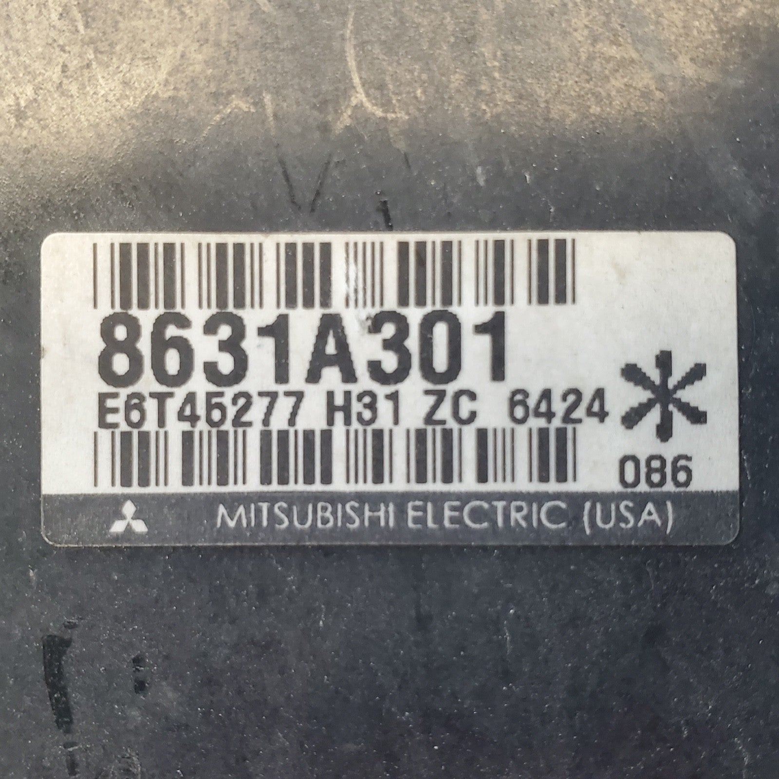 ✅2006-07 Mitsubishi Eclipse Engine Control Module Computer 8631A301 ECU 2.4L