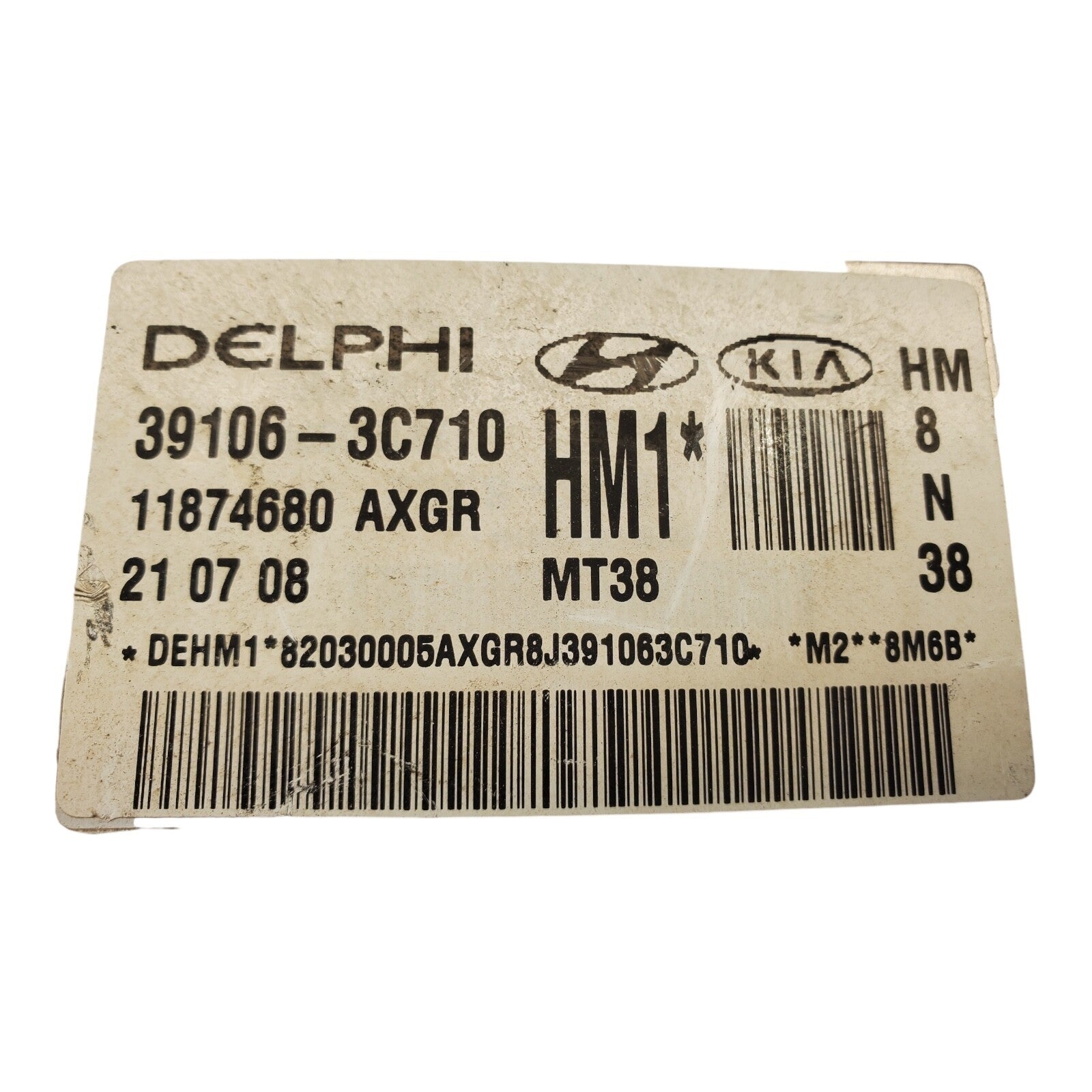 09-11 Kia Borrego ECU Electronic Control Module 3.8L 39106-3C710 OEM