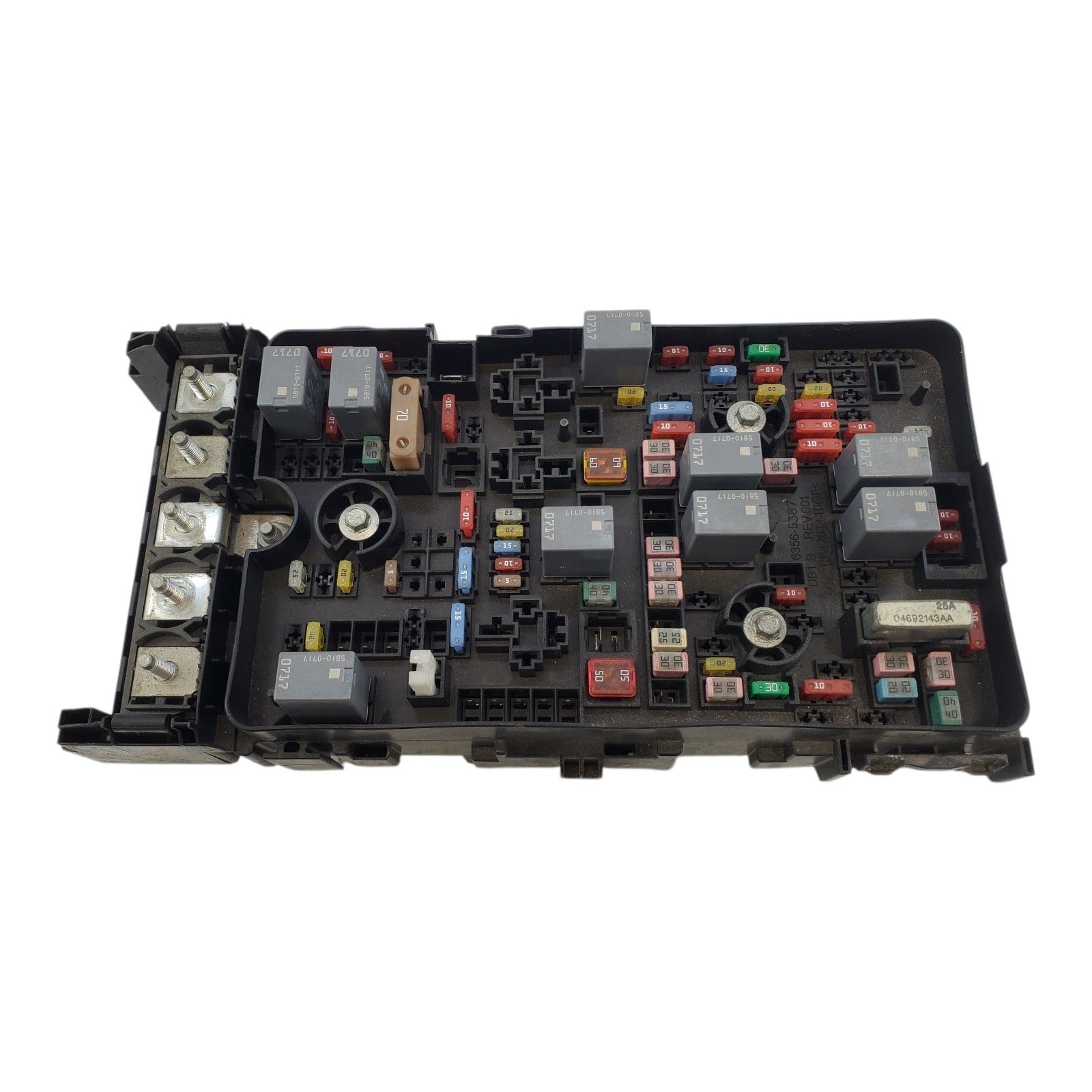 16 CHRYSLER 200 Engine Fuse Box 68263031AB
