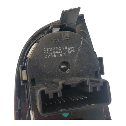 11-14 CHEVY CRUZE DRIVER Window Switch OEM 20917580