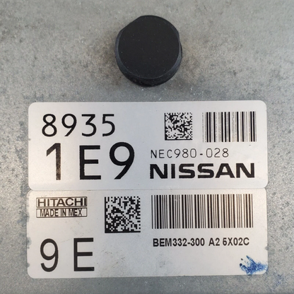2016 Nissan Versa 1.6L FWD Fits 14-18 Engine Control Module ECM NEC980-028