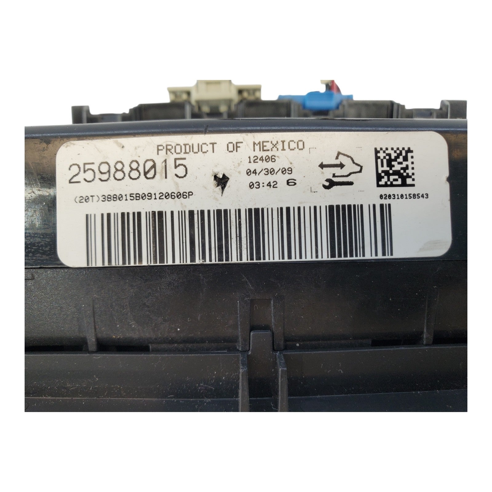 2006-2011 CHEVROLET IMPALA A/C HEATER TEMPERATURE CLIMATE CONTROL OEM 25988015