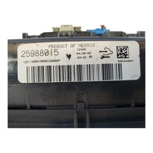 2006-2011 CHEVROLET IMPALA A/C HEATER TEMPERATURE CLIMATE CONTROL OEM 25988015