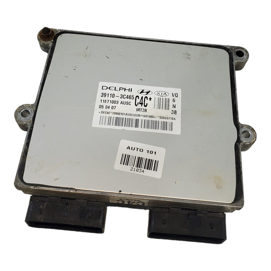 ✅2009-2007 Hyundai Entourage 39110-3C465, 391103C465 Engine Control Module, OEM