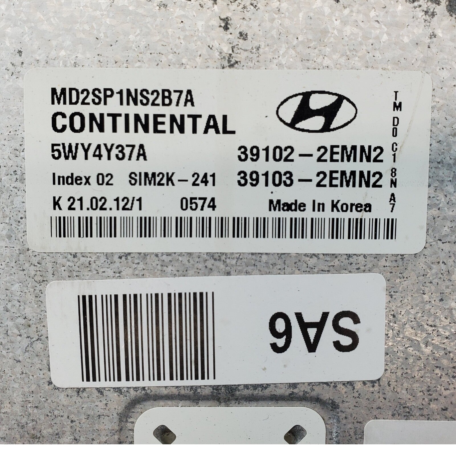 ✅ 11-13 Hyundai Elantra Engine Control Module ECM 39102-2EMN2