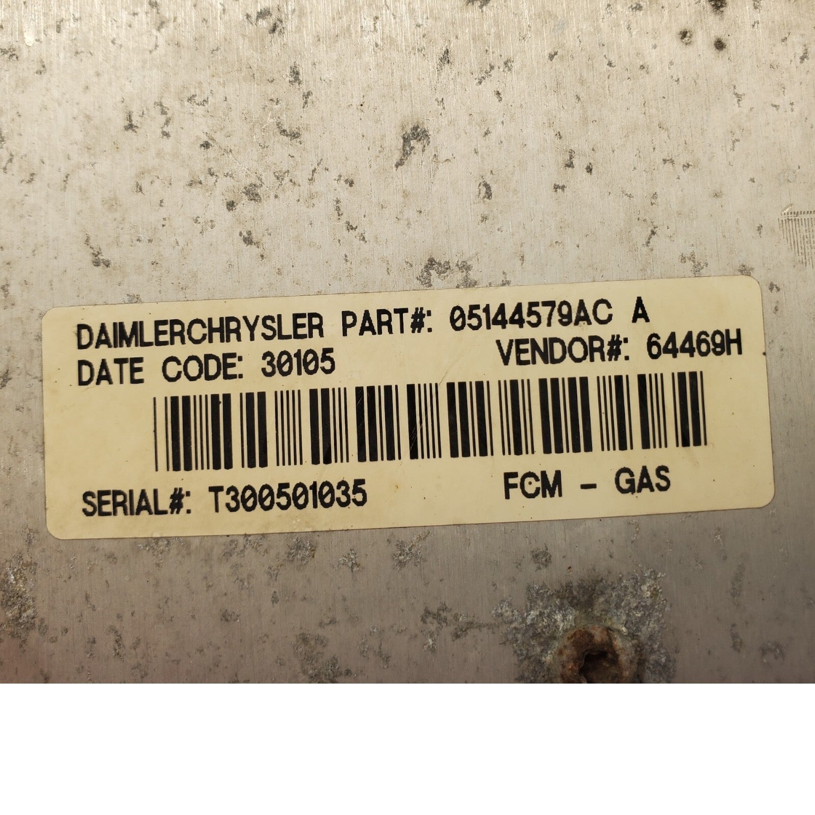 03 05 Dodge Caravan Power Module Fuse Box Relay Control Unit 05144506AE