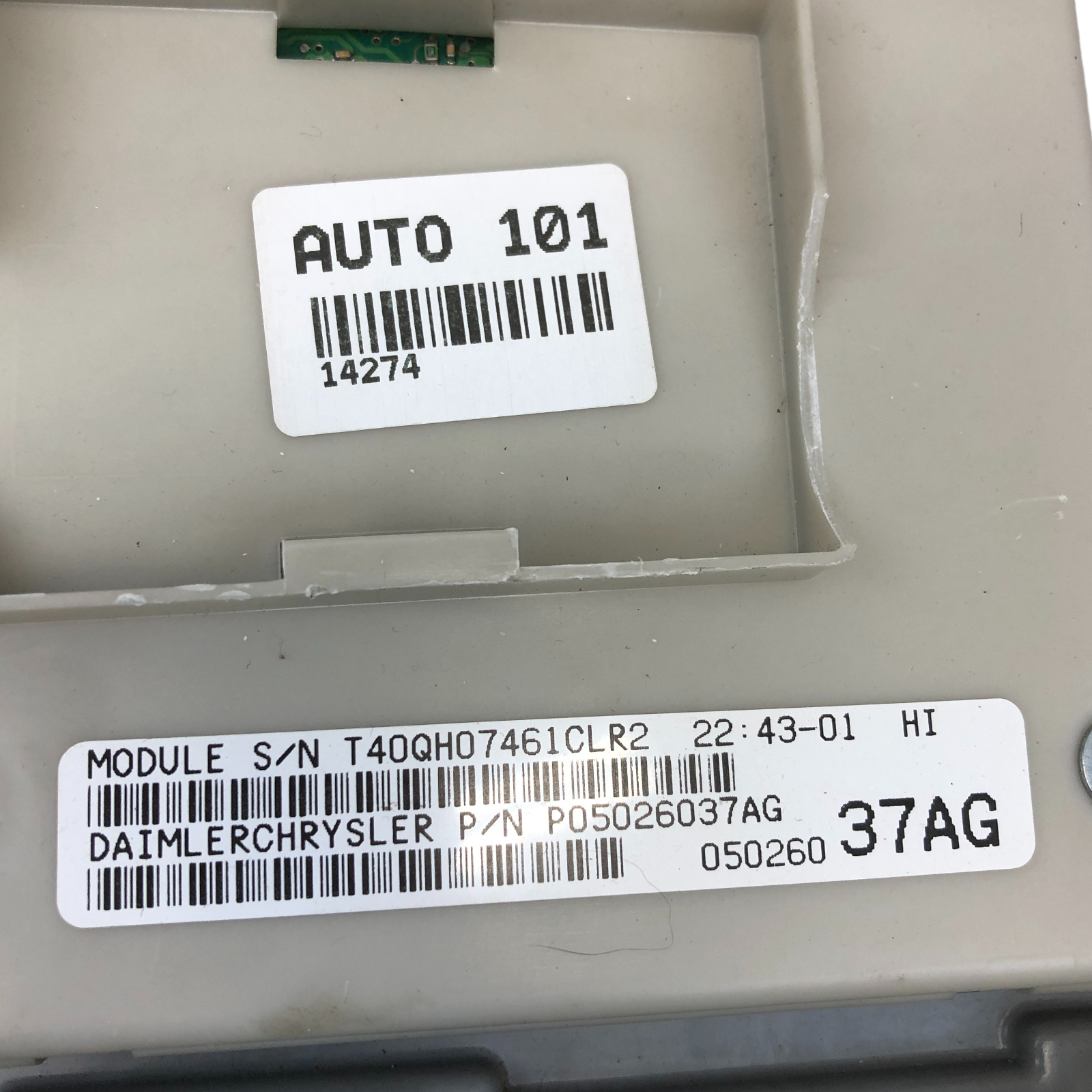 ✅ 07 Jeep Liberty 3.7L  Body Control Module BCM 05026037AG