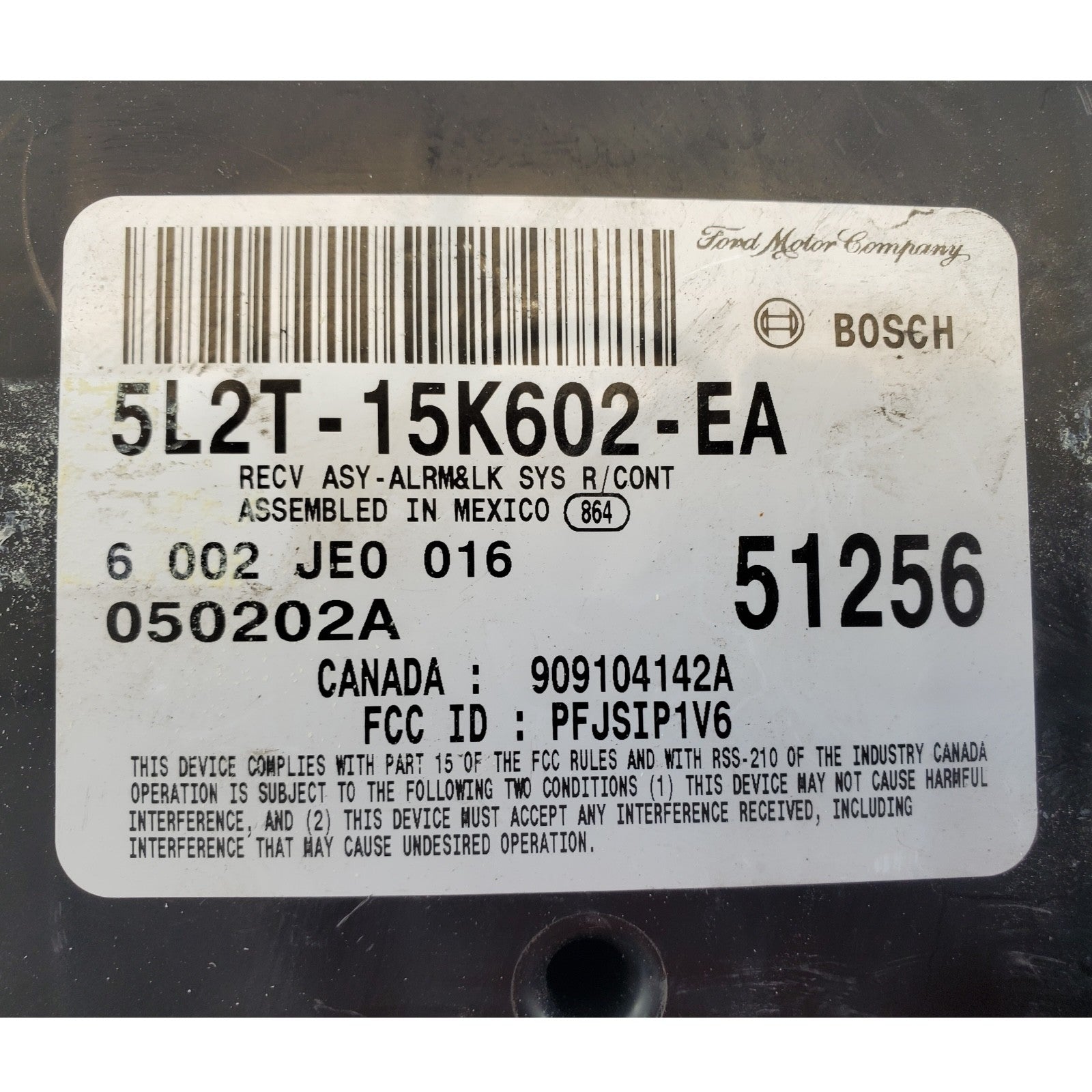 ✅ 05 FORD EXPLORER Anti Theft Keyless Entry Module 5L2T-15K602-EA OEM
